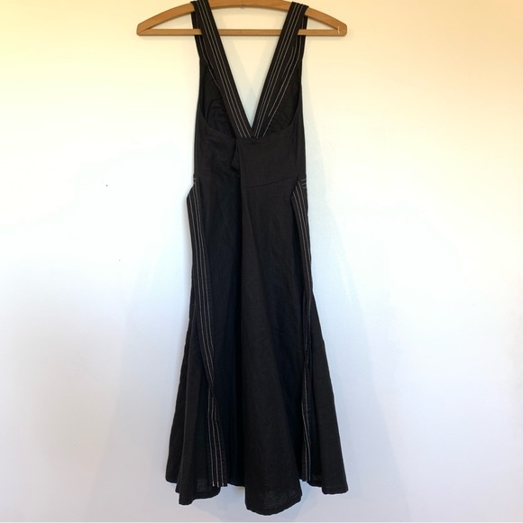 Zara Strappy Linen Blend Dress - Picture 3 of 9